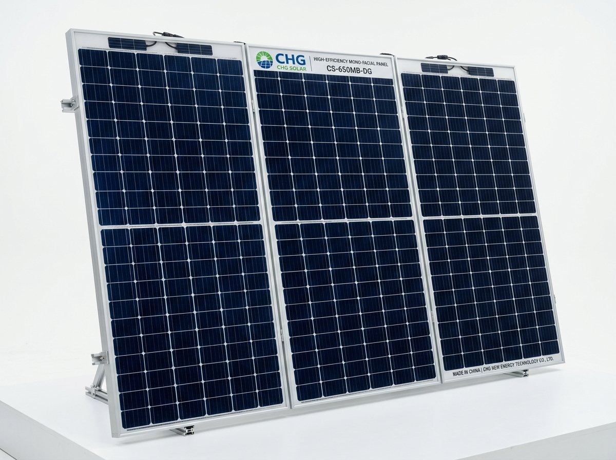 Bifacial N-Type TOPCon Tier-1 Monocrystalline Solar Panels (580W–700W)